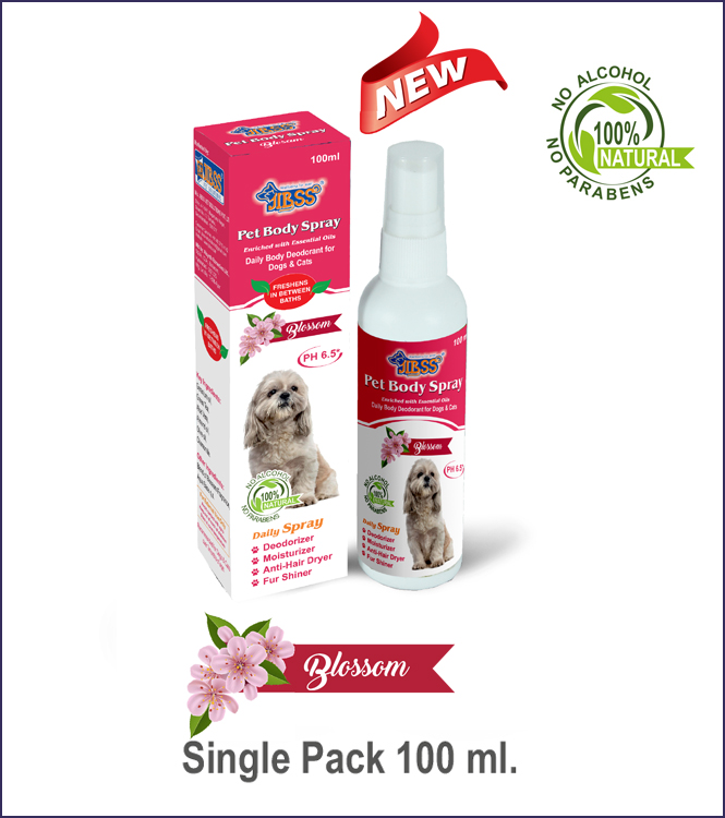 PET BODY SPRAY - (Blossom)